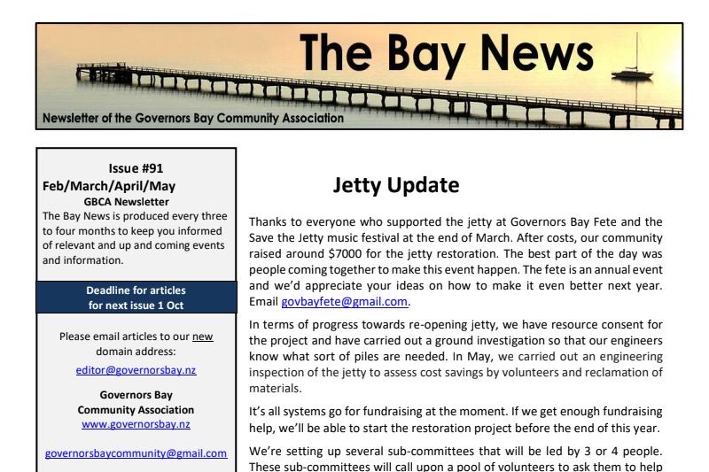 Screenshot of Bay News