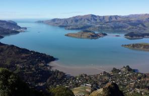 View of Lyttelton Harbour