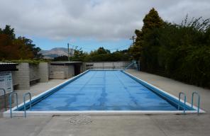 The swimming pool